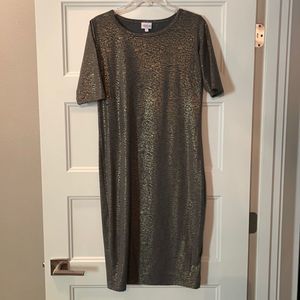 LuLaRoe Julia dress elegance collection size medium (6-8)